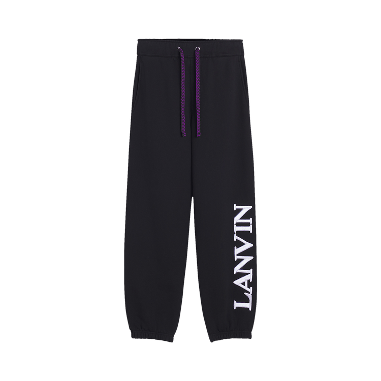 Lanvin x Future Logo Embroidered Sweatpants "Black"