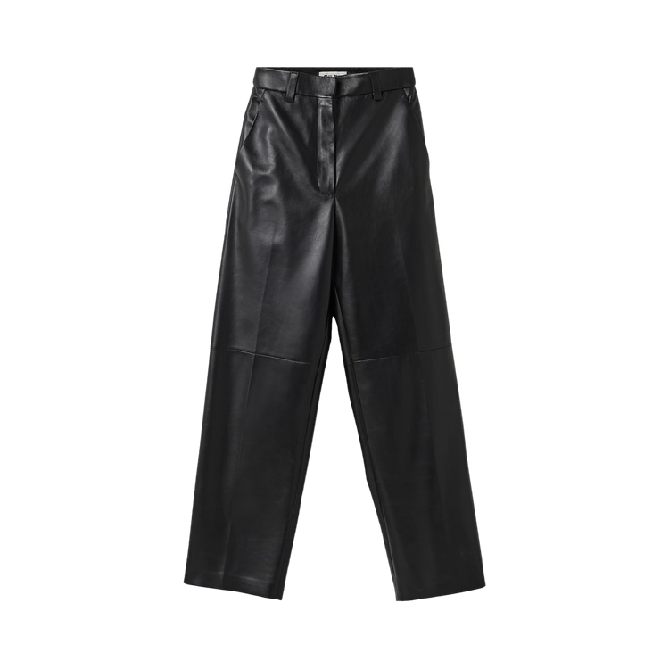 Miu Miu Leather Pants "Black"
