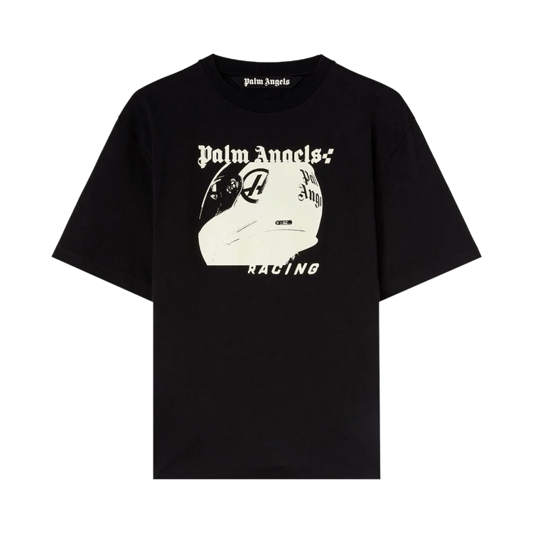 Palm Angels PA Helmet Slim Tee "Black/White"