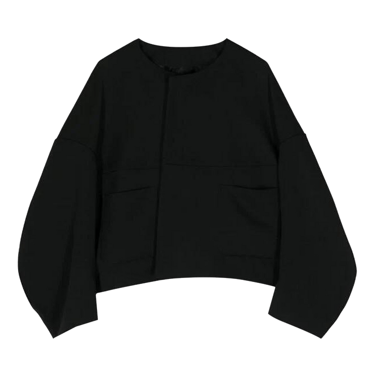 Comme des Garçons Collarless Jacket "Black"