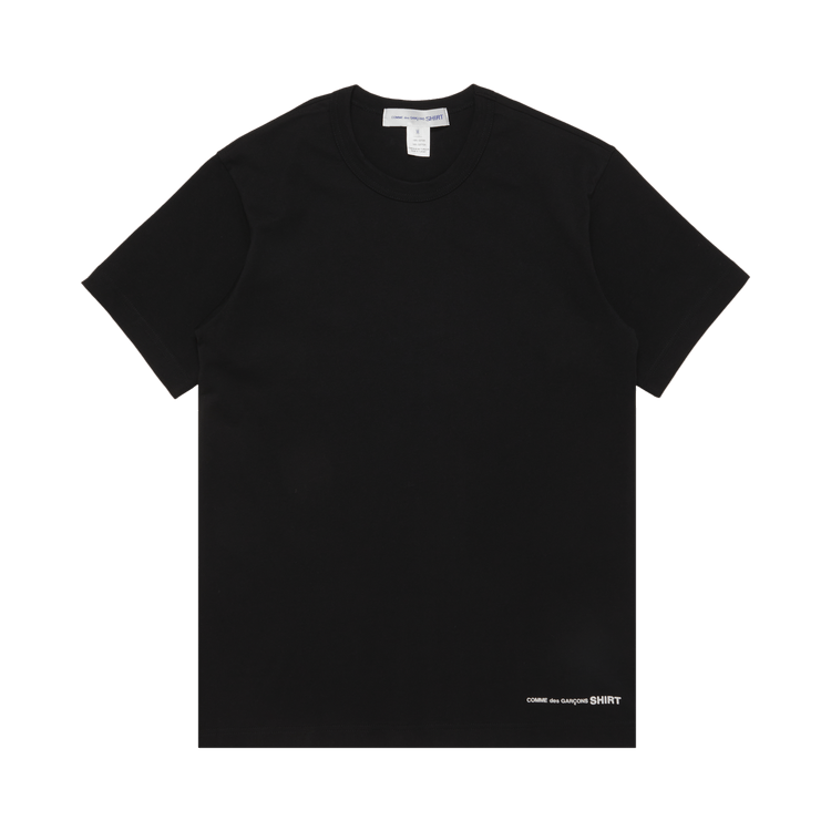 Comme des Garçons SHIRT Basic Tee "Black"