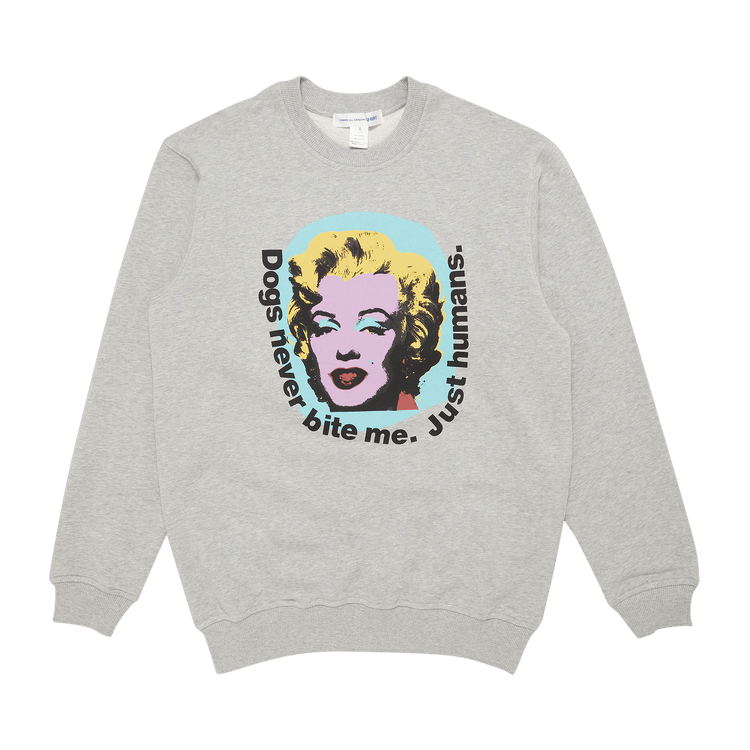 Comme des Garçons SHIRT Crewneck Top "Grey"