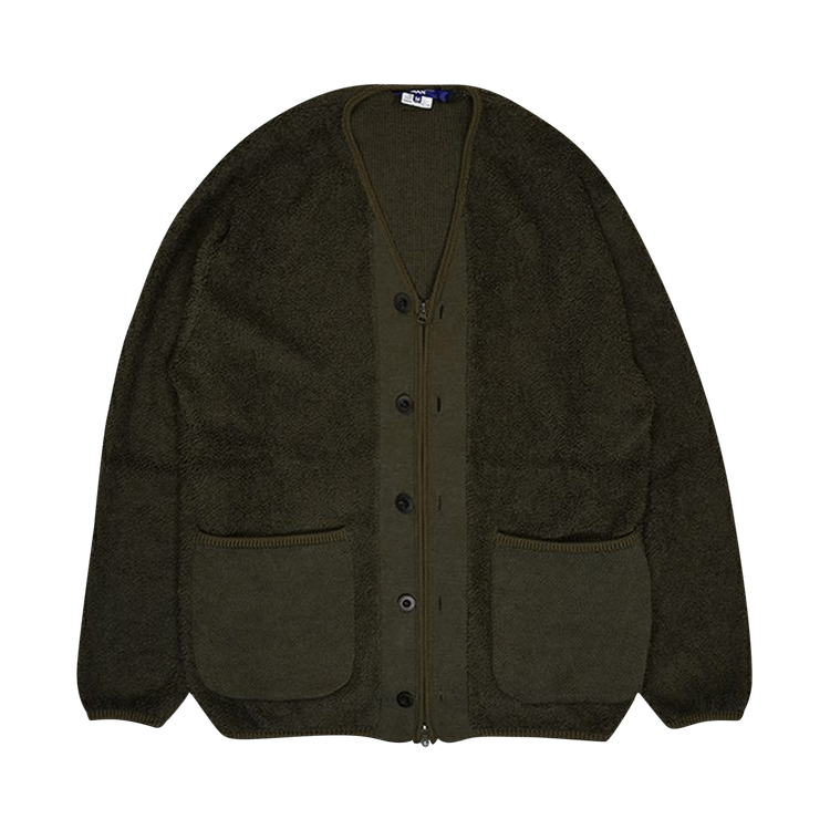 Junya Watanabe Patchwork Cardigan "Khaki"