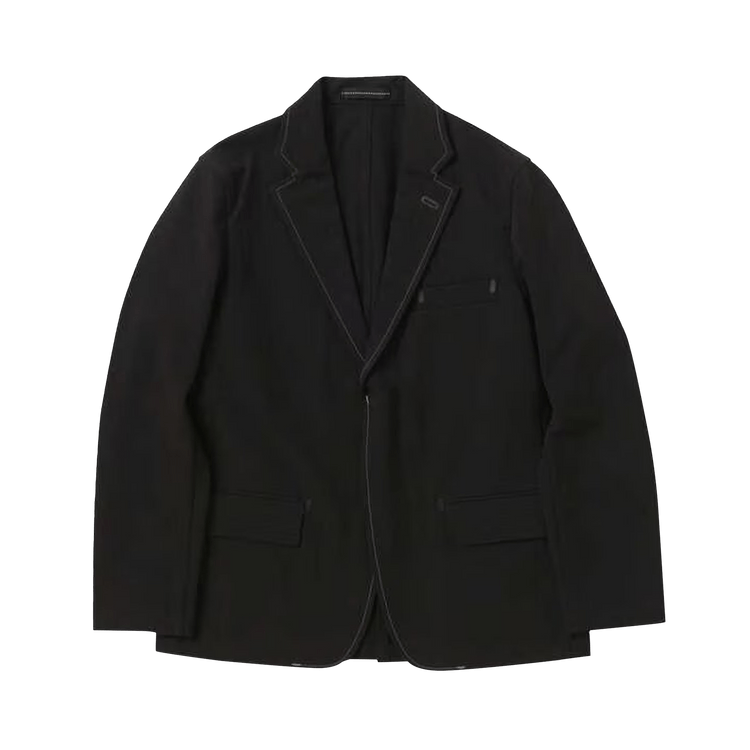 And Wander Plain Tailored Stretch Jacket "Black"