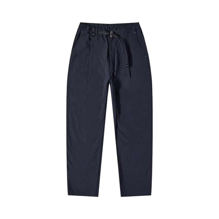 And Wander Chino Tuck Tapered Pants "Navy"