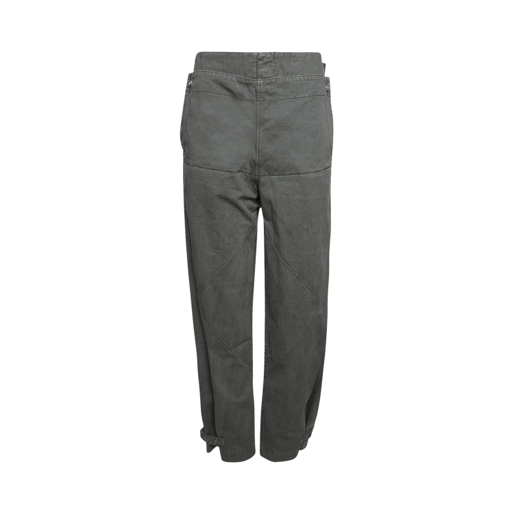 Dion Lee Belted Shell Pant "Washed Mercury"