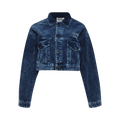 Miu Miu Cropped Jacket "Blue"