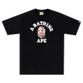 BAPE Bleach Check College Tee "Black"