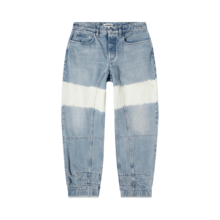 Jil Sander Color Block Jeans "Blue"