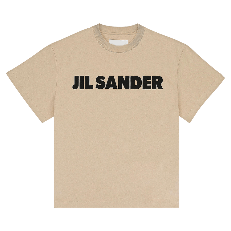 Jil Sander Logo T-Shirt "Dark Sand"