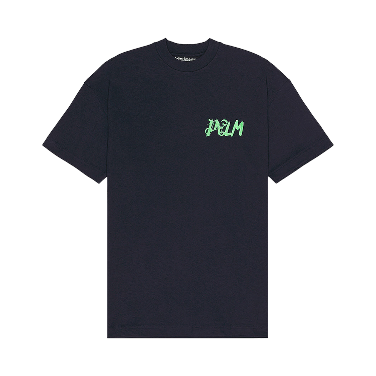 Palm Angels I Am Lost Tee "Navy Blue"