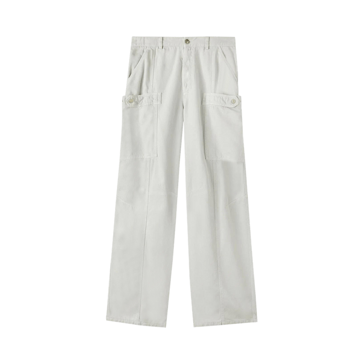 Palm Angels Monogram Pockets Pants "Light Grey"