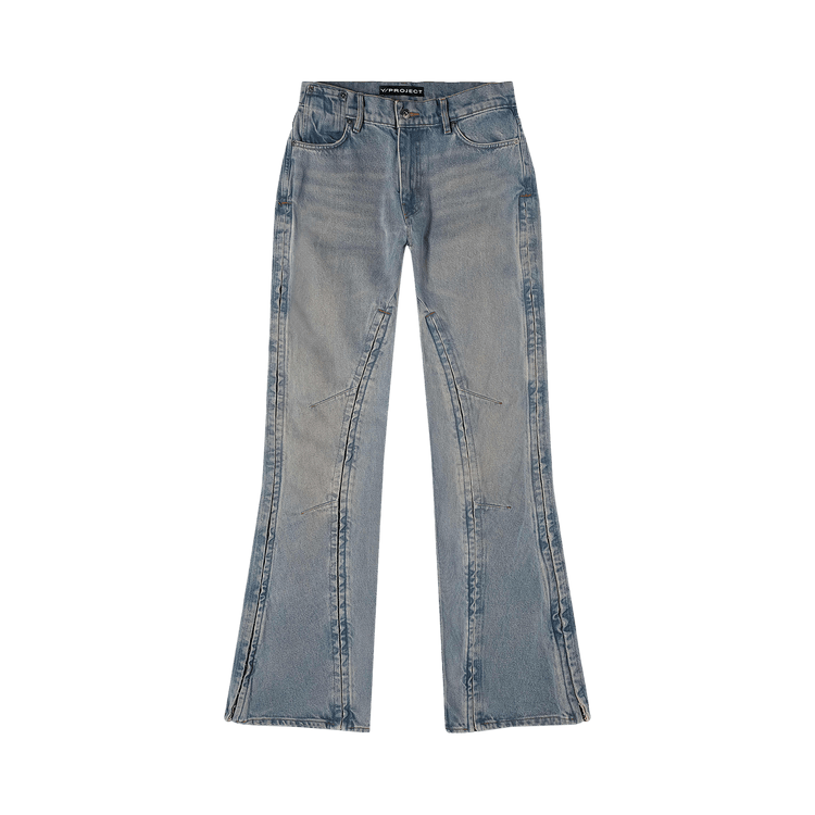 Y/Project Hook And Eye Slim Jeans "Vintage Pink"