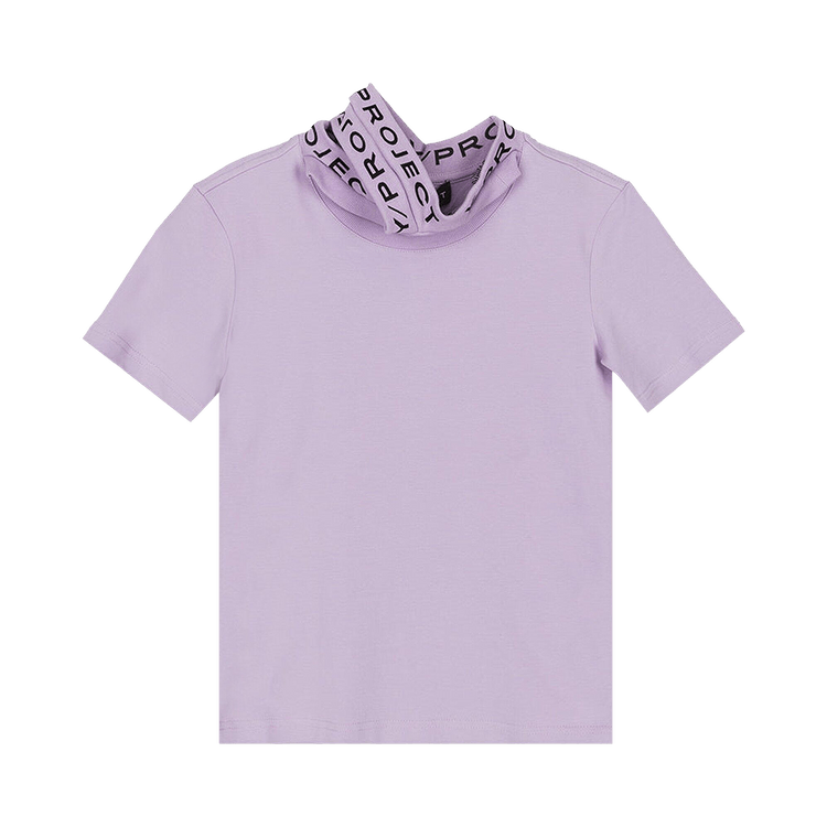 Y/Project Triple Collar Fitted T-Shirt "Lilac"