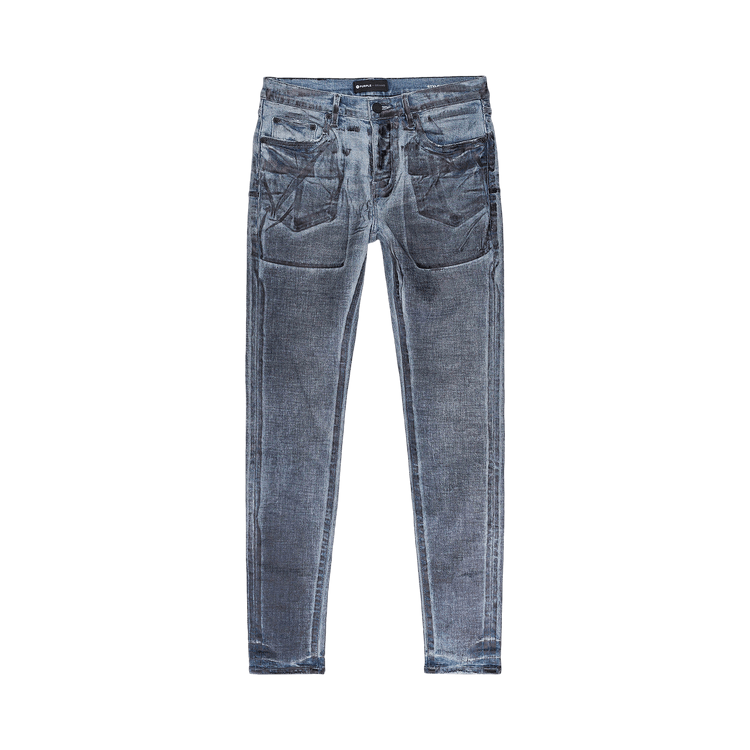 PURPLE BRAND Foil Jeans "Indigo/Black"