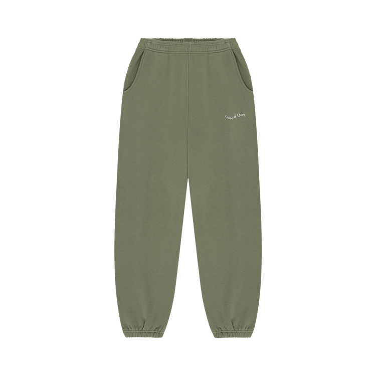 Museum of Peace & Quiet Wordmark Sweatpants "Olive"