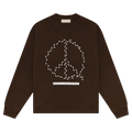 Museum of Peace & Quiet Peaceful Path Long-Sleeve Shirt "Brown"