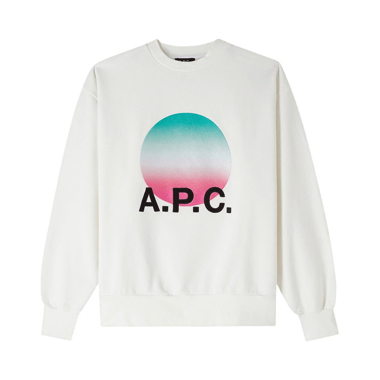 A.P.C. Sunset Sweatshirt "White"
