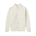 A.P.C. Bobby Logo Overshirt "Ecru"