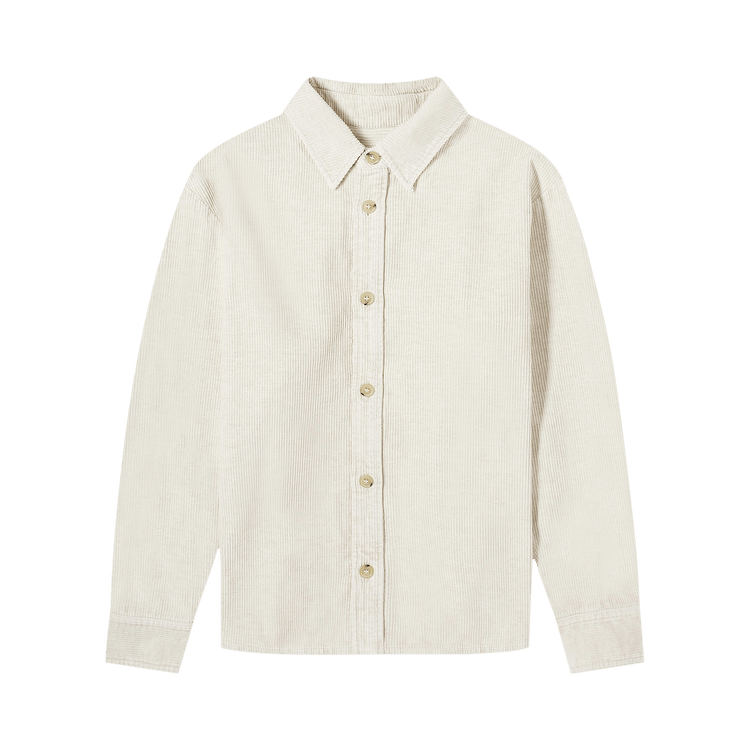 A.P.C. Bobby Logo Overshirt "Ecru"