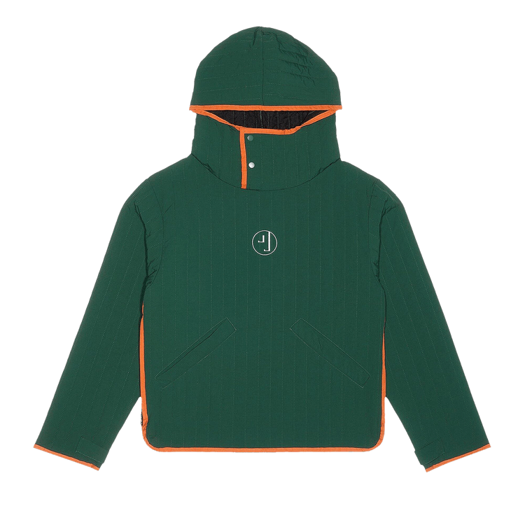 Jungles Movement Quilted Pullover "Green"