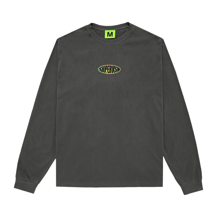 Supervsn Fisheye Deluxe Long-Sleeve Tee "Vintage Black"