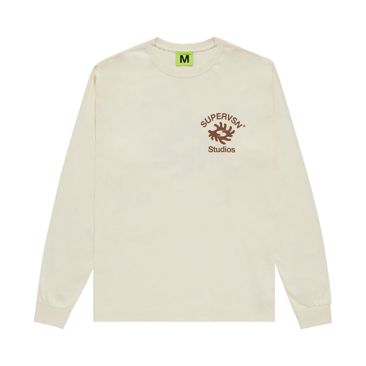 Supervsn Freeform Long-Sleeve Tee "Bone"