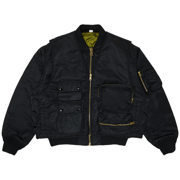 Supreme 2-In-1 MA-1 + Vest "Black"