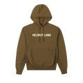Helmut Lang Box Logo Hoodie "Olive Green"