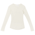 Helmut Lang Long-Sleeve Top "Beige"