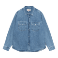 Stussy Boxy Western Denim Shirt "Light Denim"