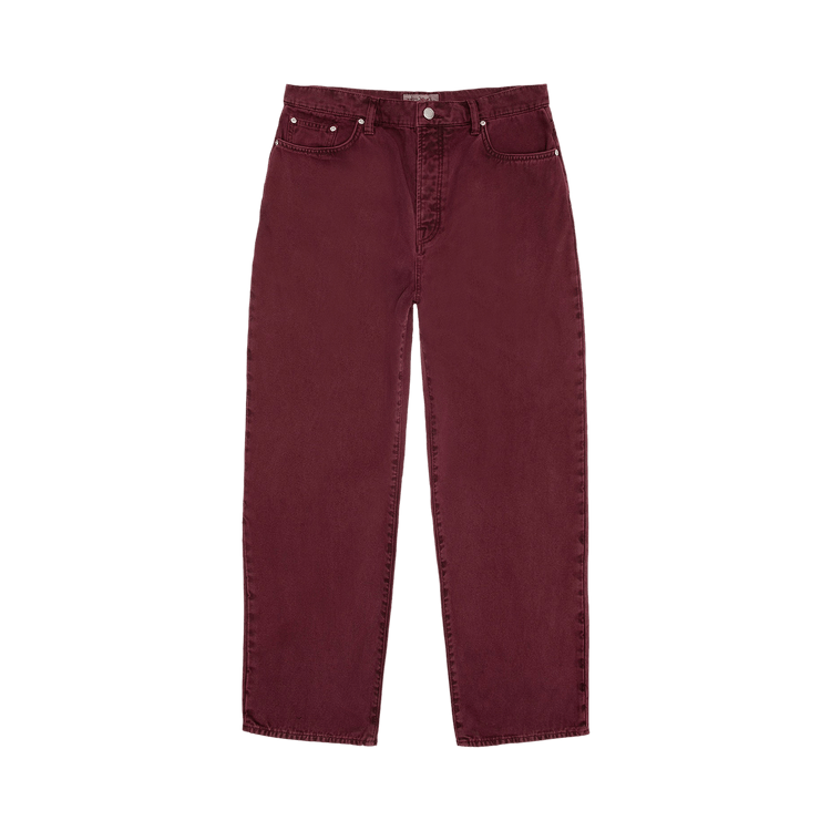 Stussy Big Ol' Jean 'Wine'