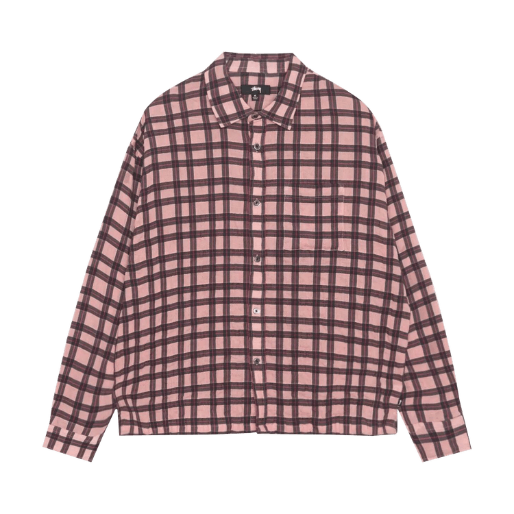 Stussy Sonoma Plaid Shirt "Pink"