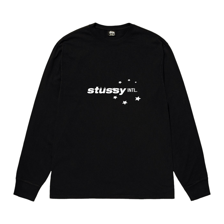 Stussy Star Sport Long-Sleeve Tee "Black"