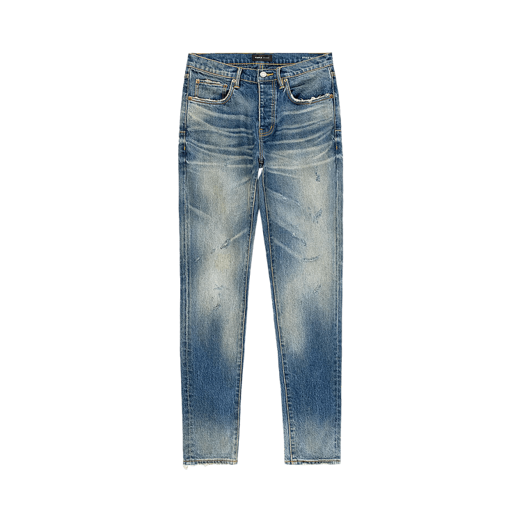 PURPLE BRAND Low Rise Slim Jeans "Dark Indigo"