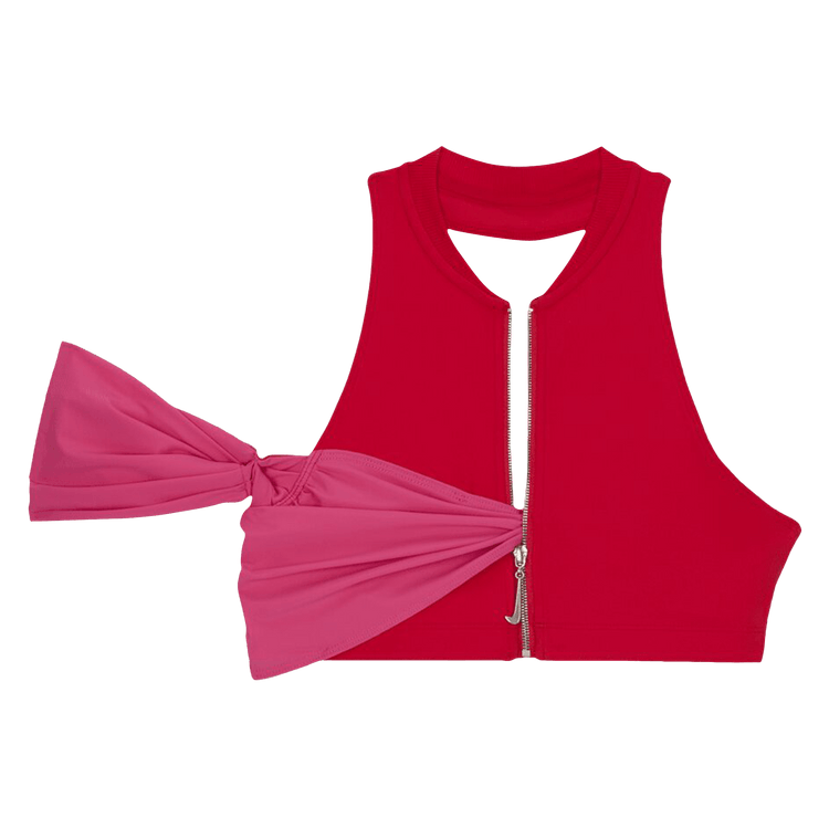 Nike x Jacquemus Halter Top "Dark Pink"