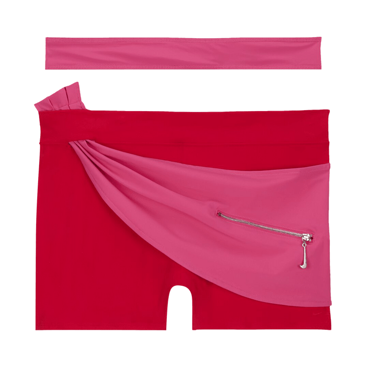 Nike x Jacquemus Pareo Shorts "Dark Pink"