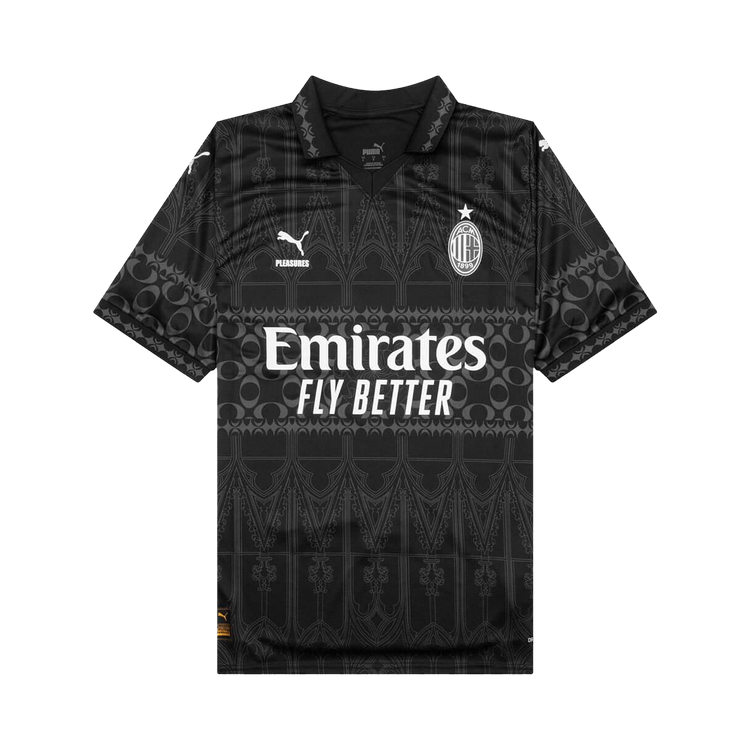 Puma x AC Milan x Pleasures Soccer Jersey "Dark Version"