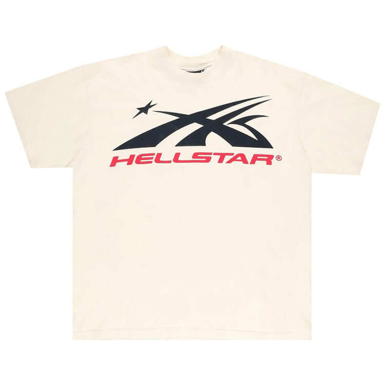 Hellstar Gel Sport Logo T-Shirt "White/Red"