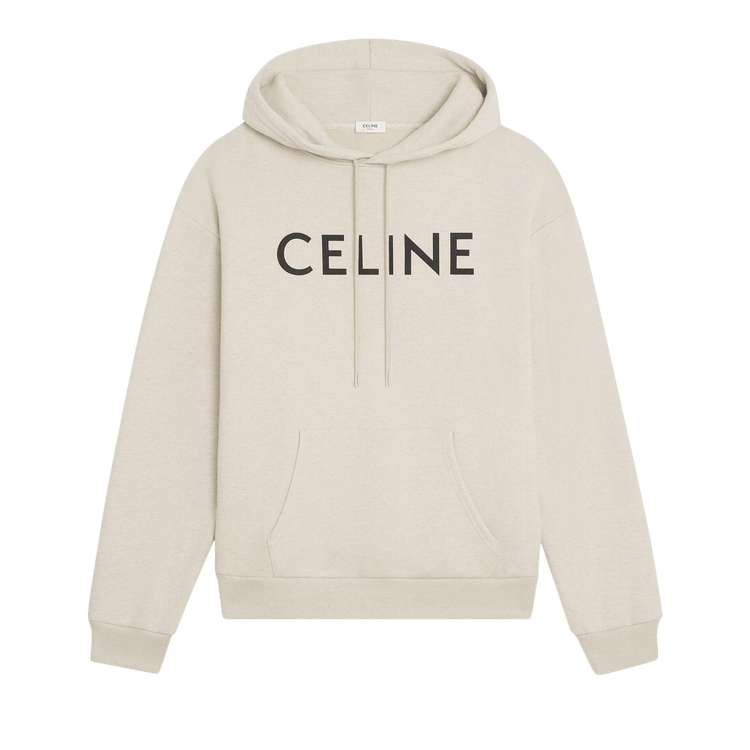 CELINE Loose Hoodie "Cream/Black"