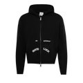 Mr. Saturday Core Zip Up Hoodie "Black"