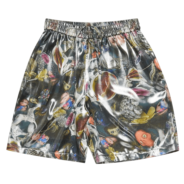 Acne Studios Fluid Printed Shorts "Black"
