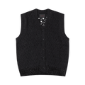 Simone Rocha Tinsel Knit Vest "Black"