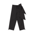 Simone Rocha Pressed Rose Tech Track Trousers "Black"