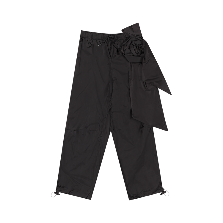 Simone Rocha Pressed Rose Tech Track Trousers "Black"