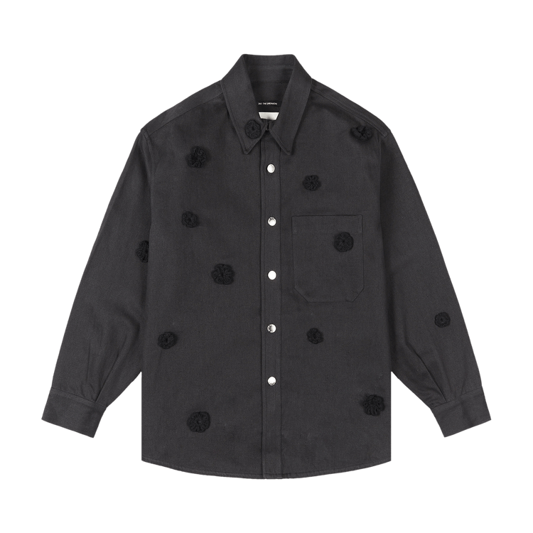 Song for the Mute Daisy Shirt Jacket "Black"