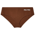 Miu Miu Nylon Swimsuit "Maroon"