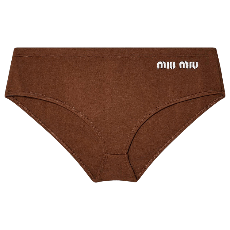 Miu Miu Nylon Swimsuit "Maroon"