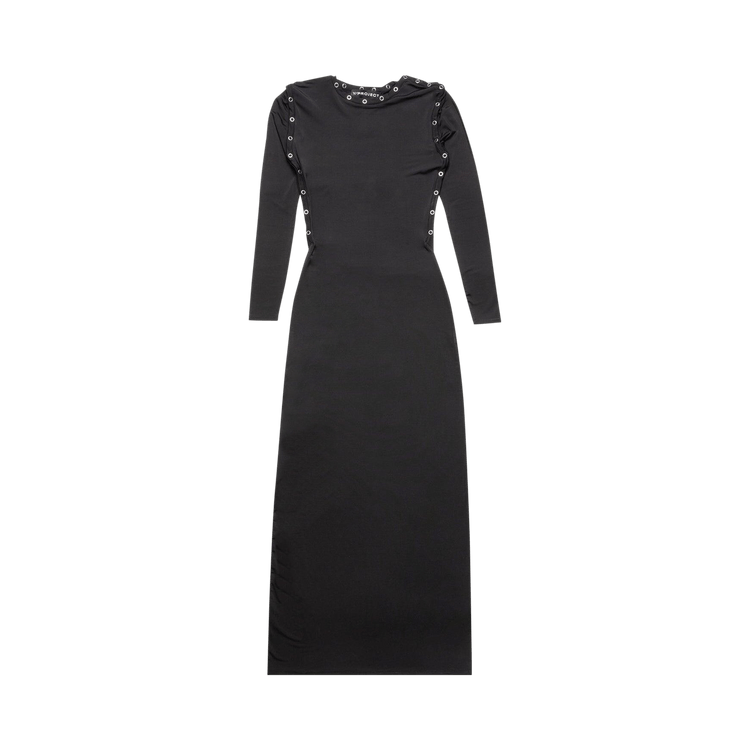 Y/Project Snap Off Long-Sleeve Dress "Black"