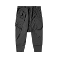 Acronym Nylon Wide Cargo Pants "Black"